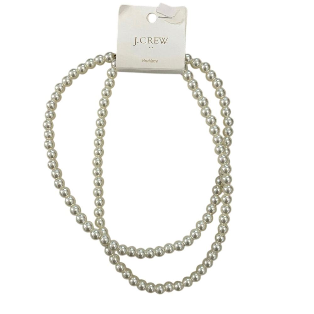 NWT J.Crew Twisted Pearl Necklace